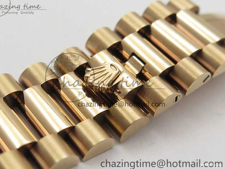 0409 Day-Date 40mm 228239 BP New Dial Version 904 RG T Crystal Markers RG Dial on RG President Bracelet A Popular 2834